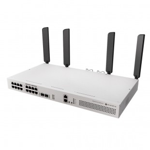 Комутатор MikroTik CRS418-8P-8G-2S+5axQ2axQ-RM